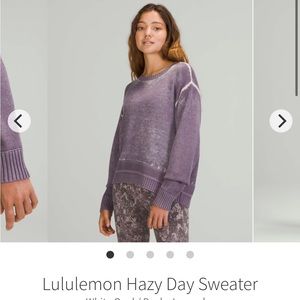Lululemon Hazy Day Sweater